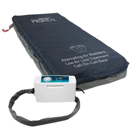 PROHEAL Low Air Loss / Alternating Pressure Mattress System w/ Cell-on-Cell Support Base 36"x84"x8" PH-83600-84